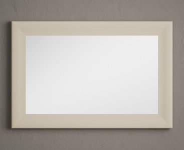 View Cream painted 90cm wall mirror View Cream painted 90cm wall mirror
