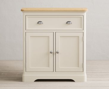 View Madley oak and cream painted hallway sideboard View Madley oak and cream painted hallway sideboard