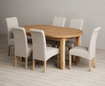 View Extending caversham oak oval dining table with 10 blue scroll back chairs View Extending caversham oak oval dining table with 10 blue scroll back chairs