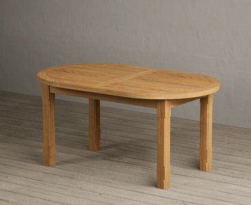 View Extending caversham oak oval dining table View Extending caversham oak oval dining table