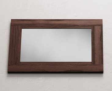 View Dakota dark acacia wall mirror View Dakota dark acacia wall mirror