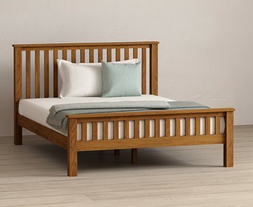 View Harrogate rustic solid oak kingsize bed View Harrogate rustic solid oak kingsize bed