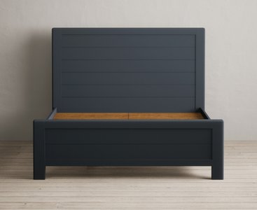 View Pembridge dark blue painted double bed View Pembridge dark blue painted double bed