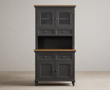 View Francis oak and charcoal grey painted small dresser View Francis oak and charcoal grey painted small dresser