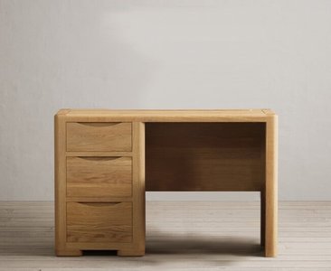 View Harper solid oak dressing table / compact desk View Harper solid oak dressing table / compact desk