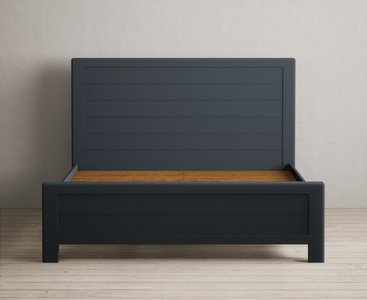 View Pembridge dark blue painted king size bed View Pembridge dark blue painted king size bed