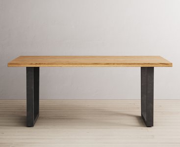 View Loft solid oak 190cm dining table View Loft solid oak 190cm dining table