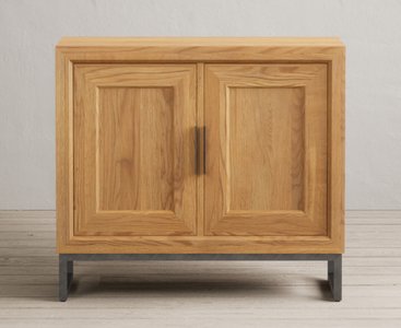 View Loft solid oak small sideboard View Loft solid oak small sideboard