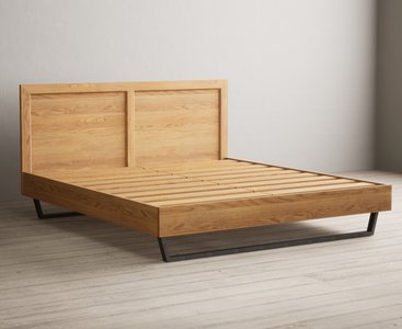 View Loft solid oak super king size bed View Loft solid oak super king size bed