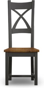 View Rustic oak painted chairs View Rustic oak painted chairs