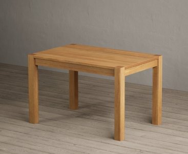 View Thetford 120cm oak dining table View Thetford 120cm oak dining table