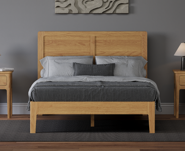 View Loxton solid oak double bed View Loxton solid oak double bed