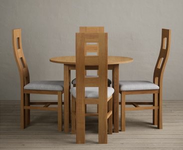 View Extending york 90cm solid oak dining table with 2 blue natural chairs View Extending york 90cm solid oak dining table with 2 blue natural chairs