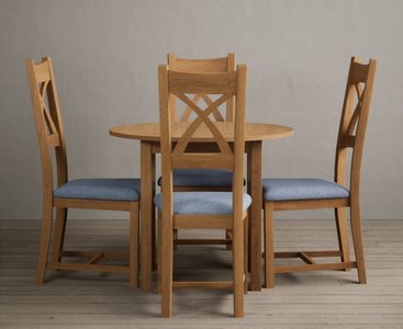 View Extending york 90cm solid oak dining table with 4 oak natural chairs View Extending york 90cm solid oak dining table with 4 oak natural chairs
