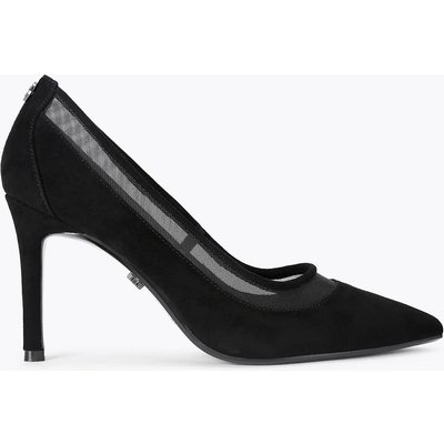 Carvela Suede Stiletto Heel Court Shoes Black Carvela Suede Stiletto Heel Court Shoes Black