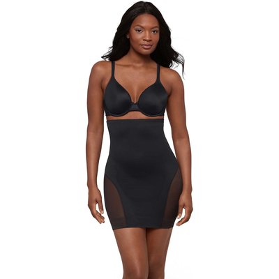 Miraclesuit Sexy Sheer Firm Control High-Waisted Sheer Panelled Shaping Slip Black Miraclesuit Sexy Sheer Firm Control High-Waisted Sheer Panelled Shaping Slip Black