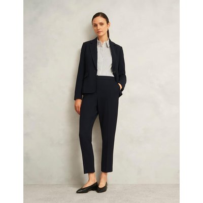 HOBBS Slim Fit Ankle Grazer Trousers Navy HOBBS Slim Fit Ankle Grazer Trousers Navy