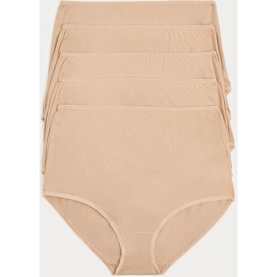 M&S 5pk Pure Cotton Full Briefs Rose Quartz M&S 5pk Pure Cotton Full Briefs Rose Quartz