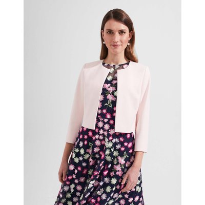 HOBBS Cropped Jacket Pink HOBBS Cropped Jacket Pink