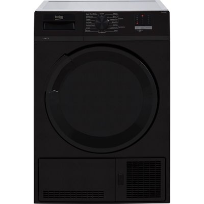 Beko DTLCE70051B 7Kg Condenser Tumble Dryer - Black - B Rated, Black