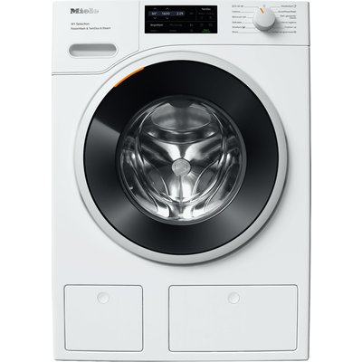Miele W1 PowerWash & TwinDos WSJ883 WCS 9kg Washing Machine with 1600 rpm - White - A Rated, White Miele W1 PowerWash & TwinDos WSJ883 WCS 9kg Washing Machine with 1600 rpm - White - A Rated, White