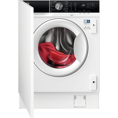 AEG ProSteam® Technology LF7E7431BI Integrated 7kg Washing Machine with 1400 rpm - White - B Rated, White AEG ProSteam® Technology LF7E7431BI Integrated 7kg Washing Machine with 1400 rpm - White - B Rated, White
