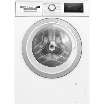 Bosch Series 4 WAN28258GB 8kg Washing Machine with 1400 rpm - White - A Rated, White Bosch Series 4 WAN28258GB 8kg Washing Machine with 1400 rpm - White - A Rated, White