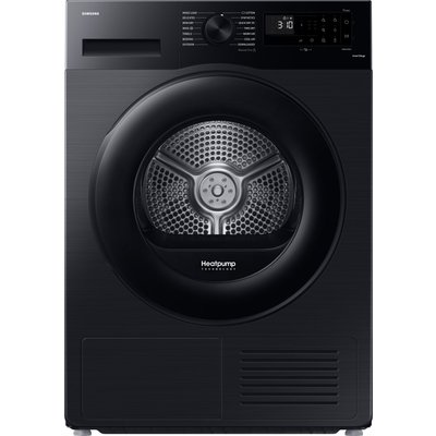 Samsung Series 5 AI Energy OptimalDry™ DV80CGC0B0AB Wifi Connected 8Kg Heat Pump Tumble Dryer - Black - A++ Rated, Black