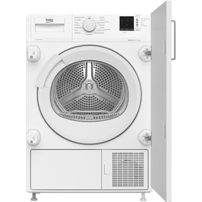 Beko DTIKP71131W 7Kg Integrated Heat Pump Tumble Dryer - White - A++ Rated, White