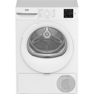 Beko BM3T3713W 7Kg Heat Pump Tumble Dryer - White - A+ Rated, White