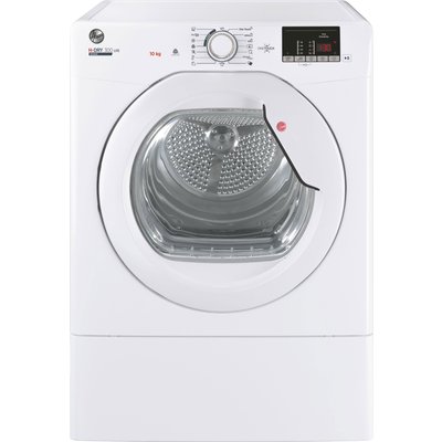 Hoover H-DRY 300 LITE HLEV10DG-80 10Kg Vented Tumble Dryer - White - C Rated, White