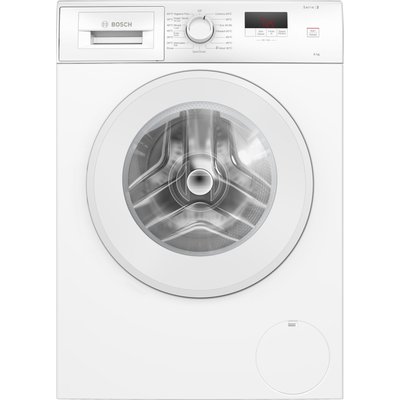 Bosch Series 2 WGE03408GB 8kg Washing Machine with 1400 rpm - White - A Rated, White Bosch Series 2 WGE03408GB 8kg Washing Machine with 1400 rpm - White - A Rated, White