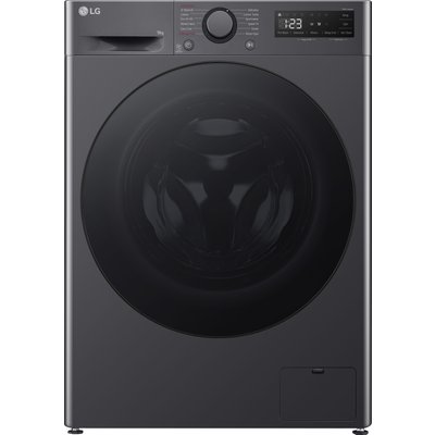 LG TurboWash™ F2A509GBLN1 9kg Washing Machine with 1200 rpm - Slate Grey - A Rated, Grey LG TurboWash™ F2A509GBLN1 9kg Washing Machine with 1200 rpm - Slate Grey - A Rated, Grey