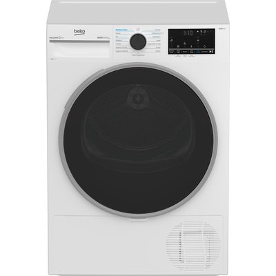 Beko bPRO 500 B5T48231IW 8Kg Heat Pump Tumble Dryer - White - A++ Rated, White