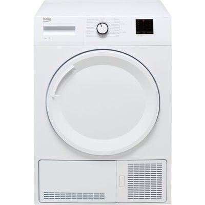 Beko DTBC10001W 10Kg Condenser Tumble Dryer - White - B Rated, White
