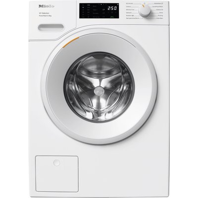 Miele W1 PowerWash WSB363 WCS 8kg WiFi Connected Washing Machine with 1400 rpm - White - A Rated, White Miele W1 PowerWash WSB363 WCS 8kg WiFi Connected Washing Machine with 1400 rpm - White - A Rated, White
