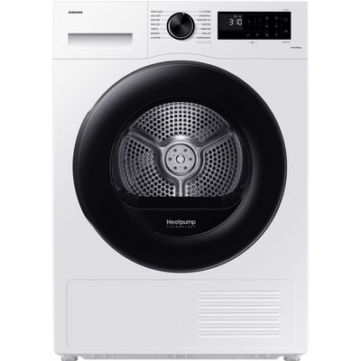 Samsung Series 5 AI Energy OptimalDry™ DV80CGC0B0AE Wifi Connected 8Kg Heat Pump Tumble Dryer - White - A++ Rated, White