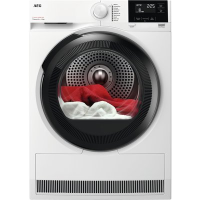 AEG 7000 SENSIDRY® TR718A4B 8Kg Heat Pump Tumble Dryer - White - A+++ Rated, White