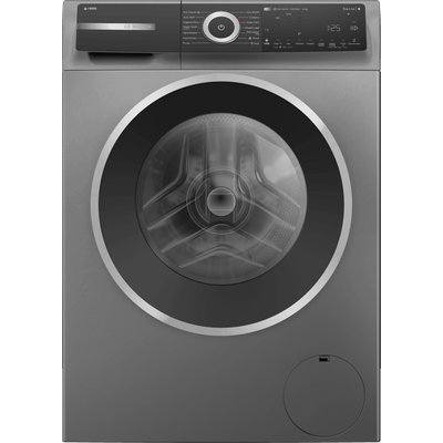 Bosch Series 6 i-Dos WGH254ARGB 10kg WiFi Connected Washing Machine with 1400 rpm - Graphite - A Rated, Silver Bosch Series 6 i-Dos WGH254ARGB 10kg WiFi Connected Washing Machine with 1400 rpm - Graphite - A Rated, Silver