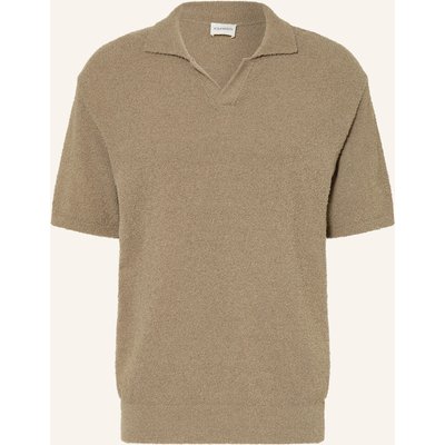 Closed Strick-Poloshirt beige