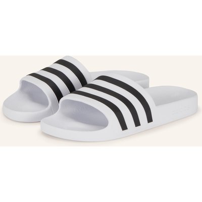 Adidas Pantoletten Adilette Aqua weiss