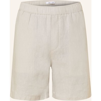 Samsøe Samsøe Leinenshorts Sajabari beige