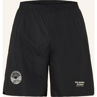 Pas Normal Studios 2-In-1-Laufshorts Balance schwarz