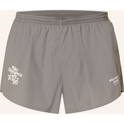 Pas Normal Studios 2-In-1-Laufshorts Balance grau