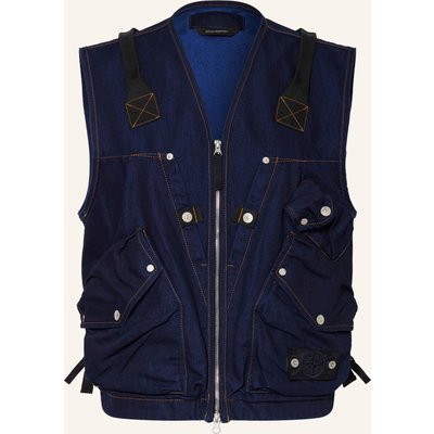 Stone Island Jeansweste Denim Project blau