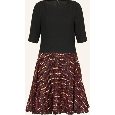 Talbot Runhof Cocktailkleid Im Materialmix schwarz