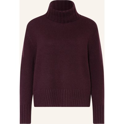 Mrs & Hugs Rollkragenpullover Mit Cashmere rot
