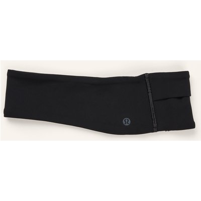 Lululemon Stirnband Fast And Free Fleece schwarz
