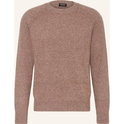 Zegna Cashmere-Pullover Oasi rosa