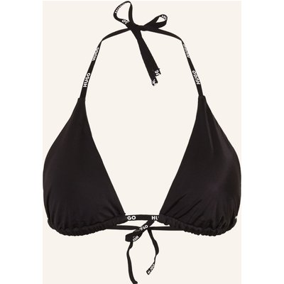 Hugo Triangel-Bikini-Top Pure schwarz
